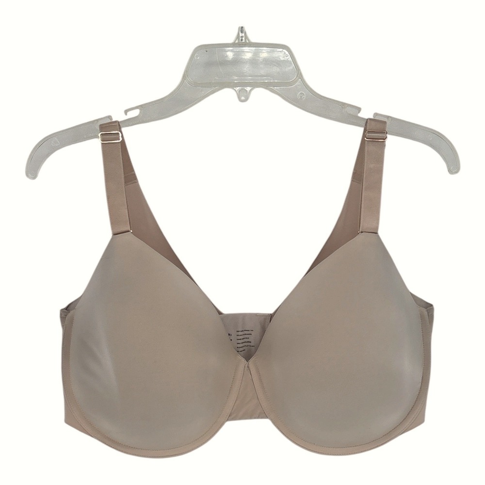 Soma Vanishing 360 Perfect Coverage Bra 38G Tan Beige Underwire 032501